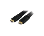 Alogic Flat High Speed Hdmi With Ethernet Cable Male To Male - 10m