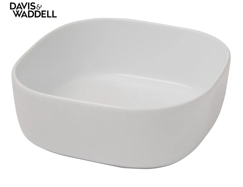 Davis & Waddell 25cm Loft Square Serving Bowl - White