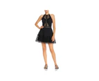 Charo Ruiz Ibiza Women's Dresses - Halter Dress - Balck