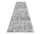 Saray Rugs - Newport Affordable and Versatile Runner - 344 Grey 80X300 cm