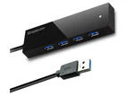 Simplecom CH341 USB 3.0 External 4 Port HUB Built-in 0.5M Cable For PC Laptop