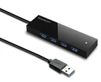 Simplecom CH341 USB 3.0 External 4 Port HUB Built-in 0.5M Cable For PC Laptop