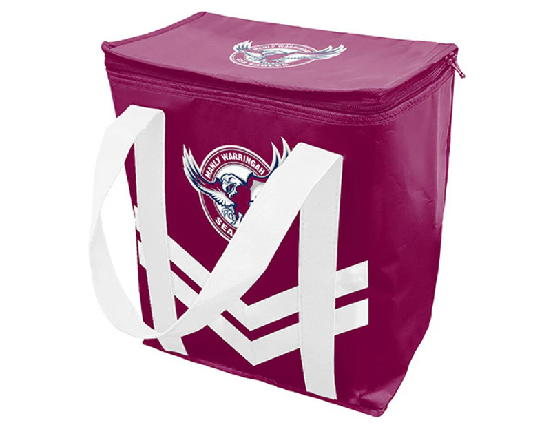 Manly Warringah Sea Eagles NRL Insulated Cooler Carry Shopping Grocery Bag