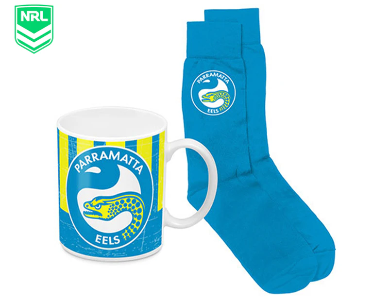 NRL Parramatta Eels Heritage Mug & Socks Pack