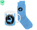 NRL Cronulla Sharks Heritage Mug & Socks Pack