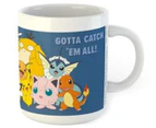 Pokémon Gotta Catch 'Em All 295mL Coffee Mug - White/Blue/Multi
