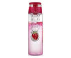Fruit Infusing Water Bottle - Rose Red