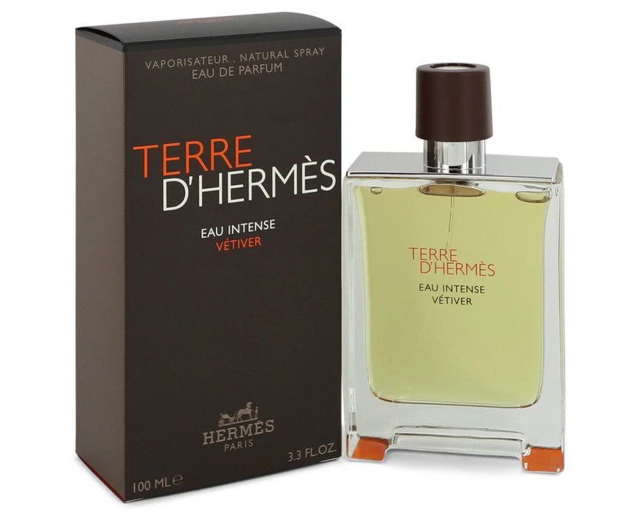 Terre D'hermes Eau Intense Vetiver by Hermes Eau De Parfum Spray 100ml