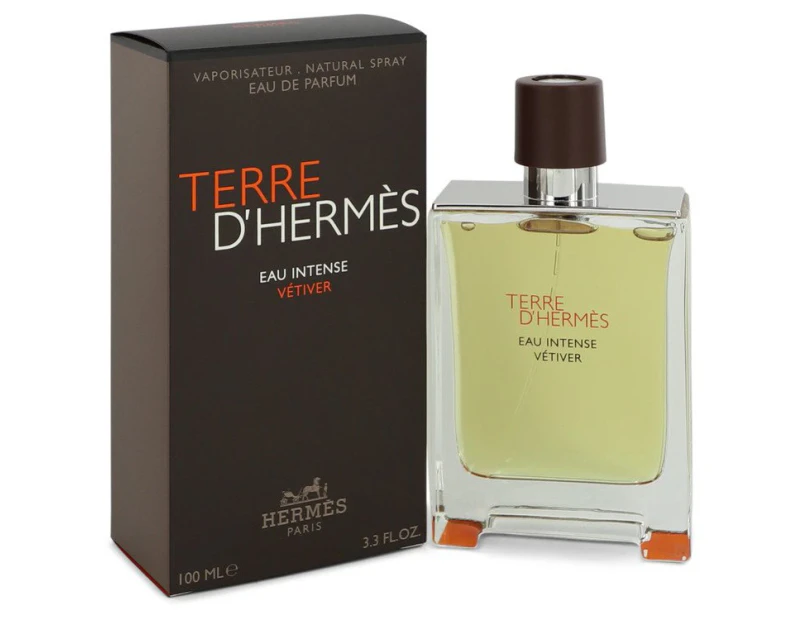 Terre D'hermes Eau Intense Vetiver by Hermes Eau De Parfum Spray 100ml