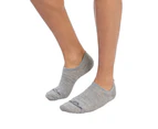 Kathmandu 100% NZ Merino Wool ankle NoShow Socks With Seamless Toe Construction  Men's  Hiking Shoes - Grey Marle