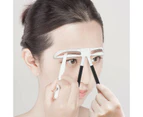 Brow Stencil Shaper Tattoo Eyebrow Kit Ruler 3D Balance Template Makeup Tool European Style