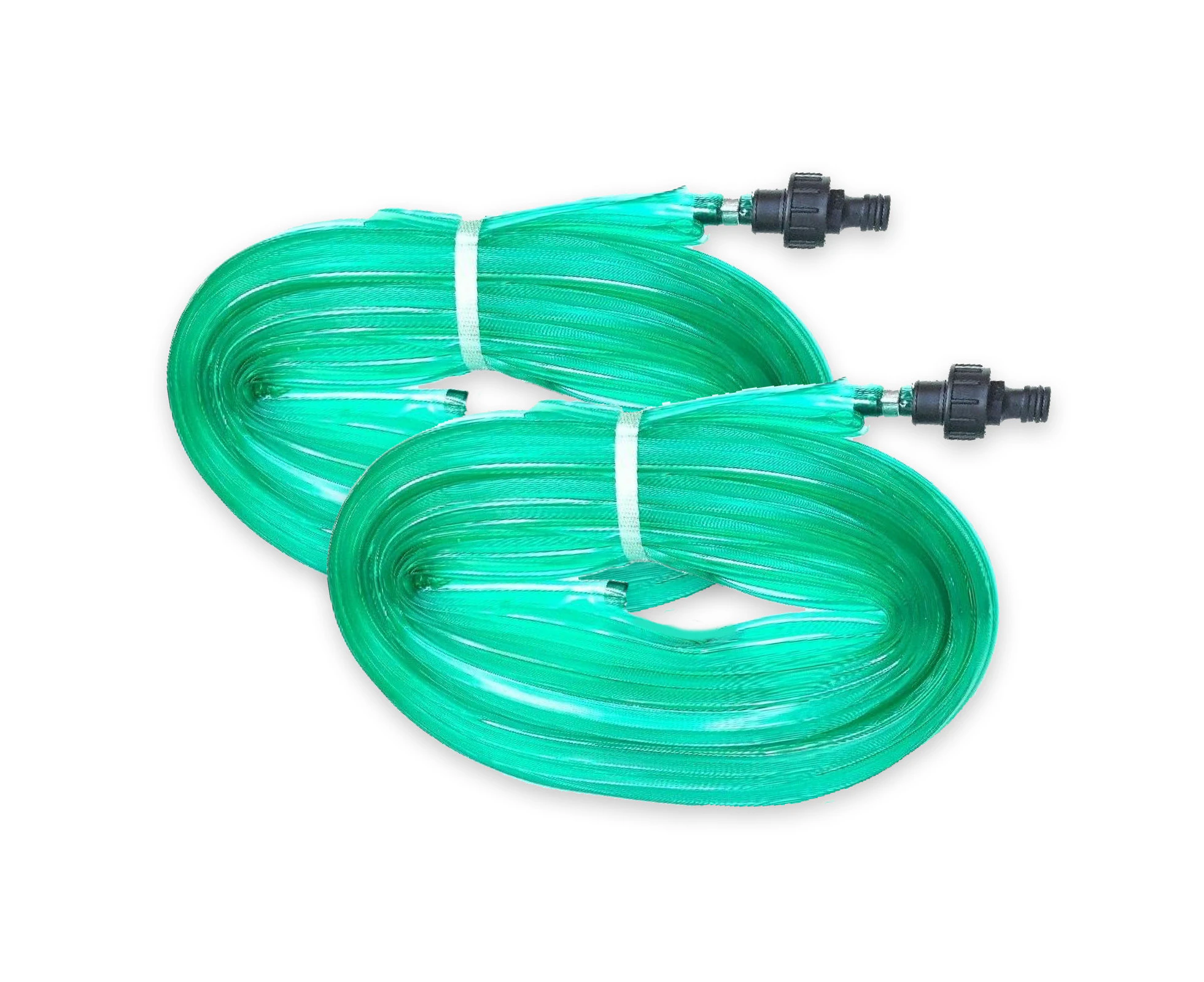 Garden Greens 2PK Hose Garden Soaker Tube UV Treated Lawn Garden Beds 15m