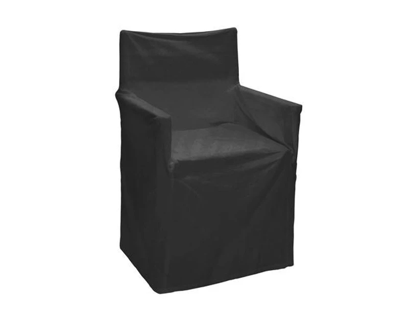 Outdoor Solid Director Chair Cover (Charcoal)