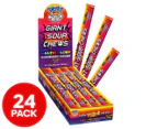 24pk TNT Giant Sour Chew Bars Multicolour 40g