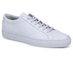 Common Projects Men's Original Achilles Low Leather Sneakers - Grey