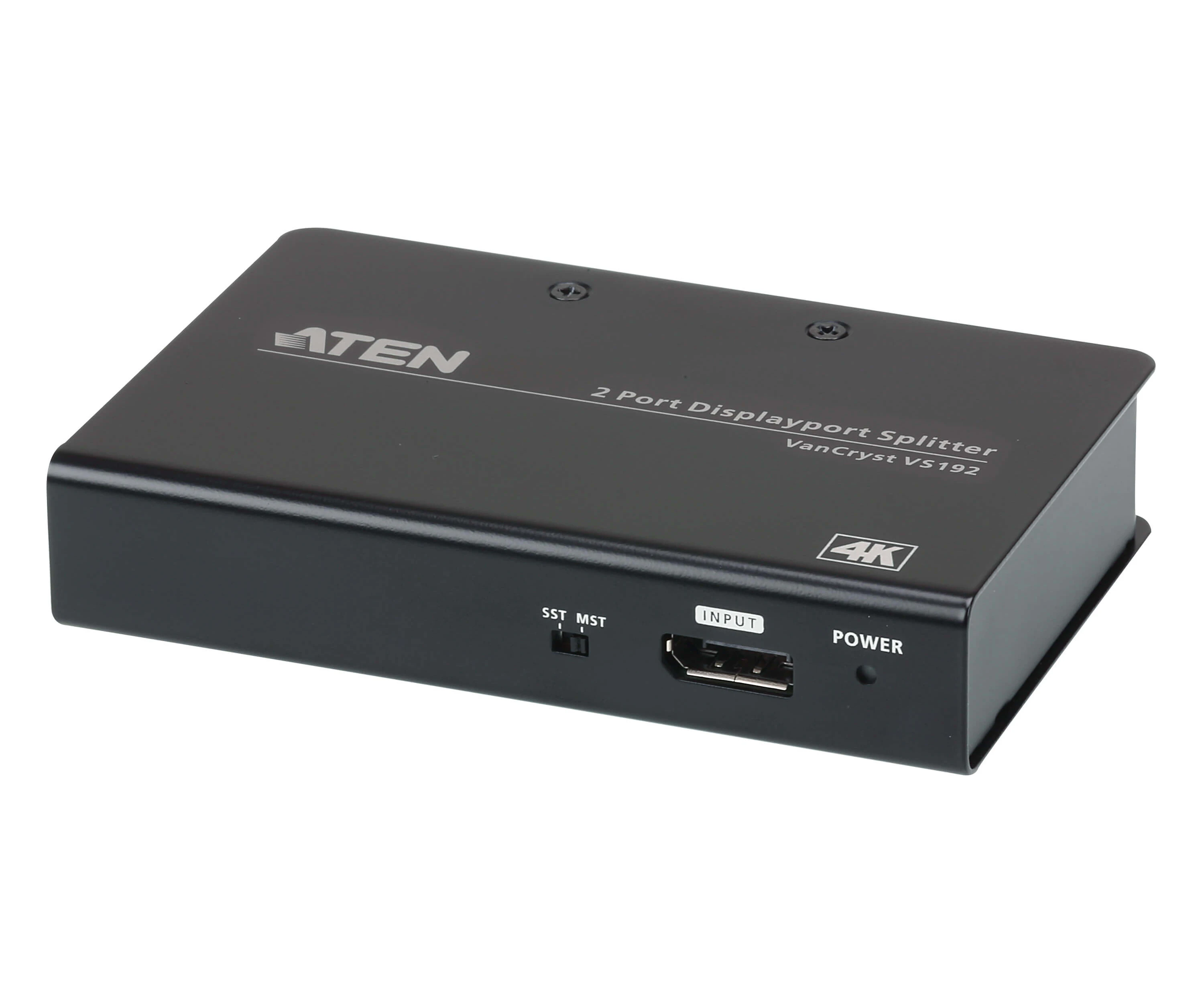 Aten Video Splitter 2 Port DisplayPort 4K Splitter, 4096x2160 / 3840x2160@60Hz, Supports Extend Mode & Split Mode