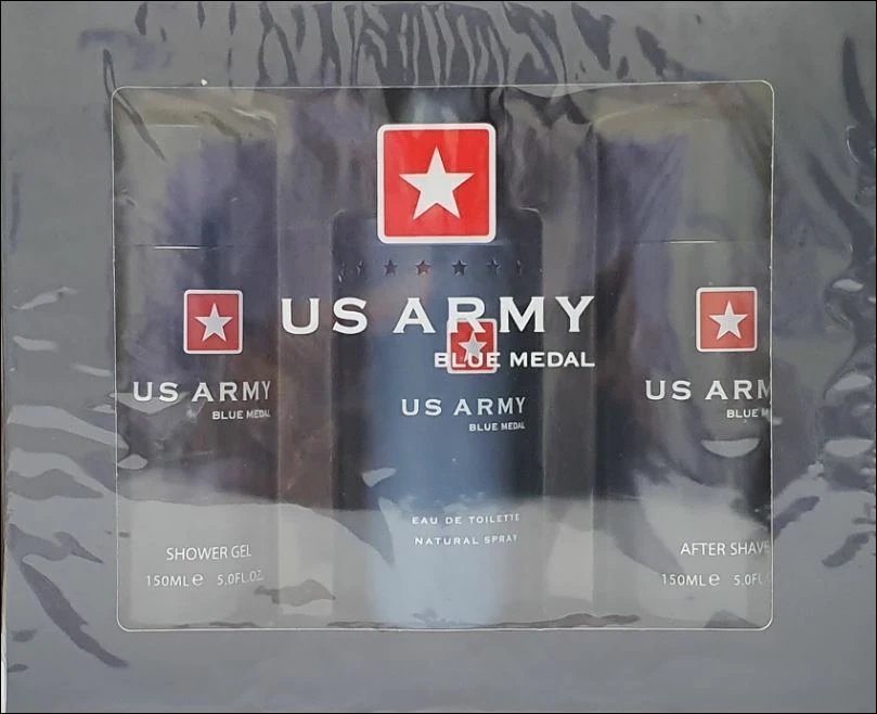 Ron Marone's US Army Blue 3 Piece 100ml Eau de Toilette