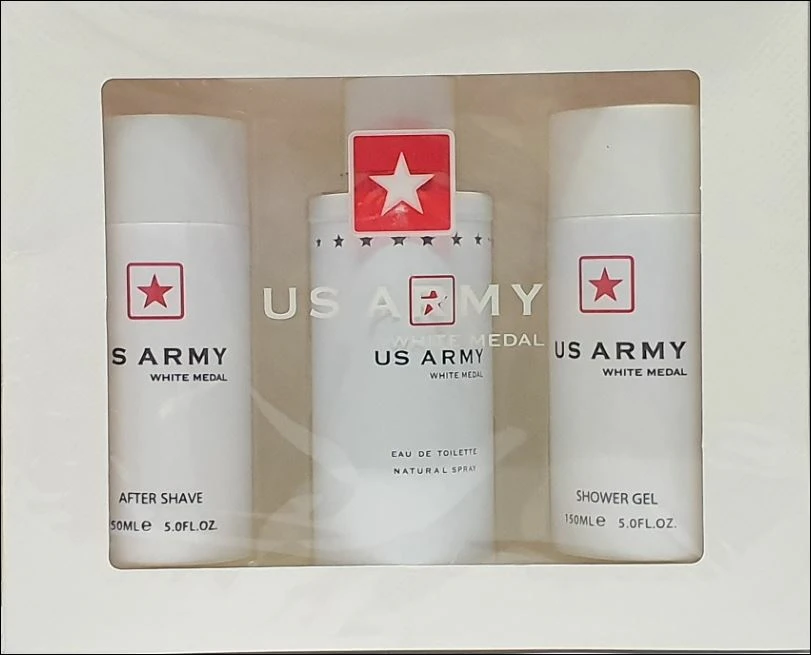 Ron Marone's US Army White 3 Piece 100ml Eau de Toilette