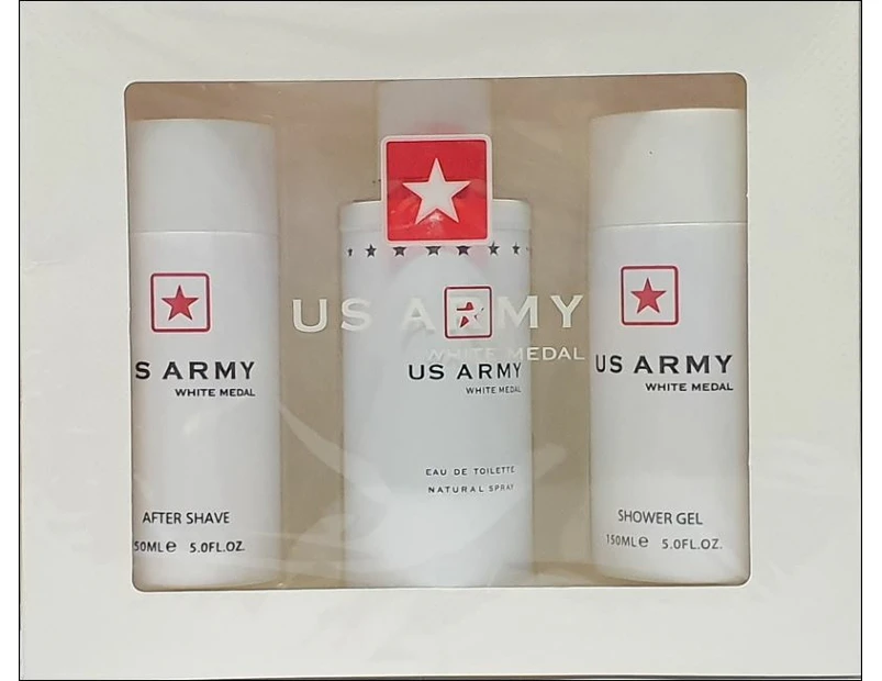 Ron Marone's US Army White 3 Piece 100ml Eau de Toilette