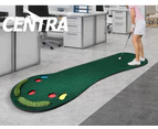 Centra Golf Practice Putting Mat Green 3M Roll Up Indoor Outdoor Training Mats