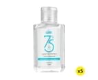 Cleace 5x Hand Sanitiser Sanitizer Instant Gel Wash 75% Alcohol 60ML 1