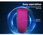 Loop Rabbit Vibrator USB Rechargeable G-Spot Dildo Massager Women Sex Toy Pink 4