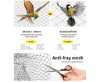 Anti Bird Netting Pest Net Commercial Fruit Tree Plant Knitted Nylon 15MM