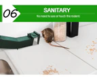 4x Mouse Trap Cage Catch Capture Mice Bait Rodent HamsterPest Control Reusable