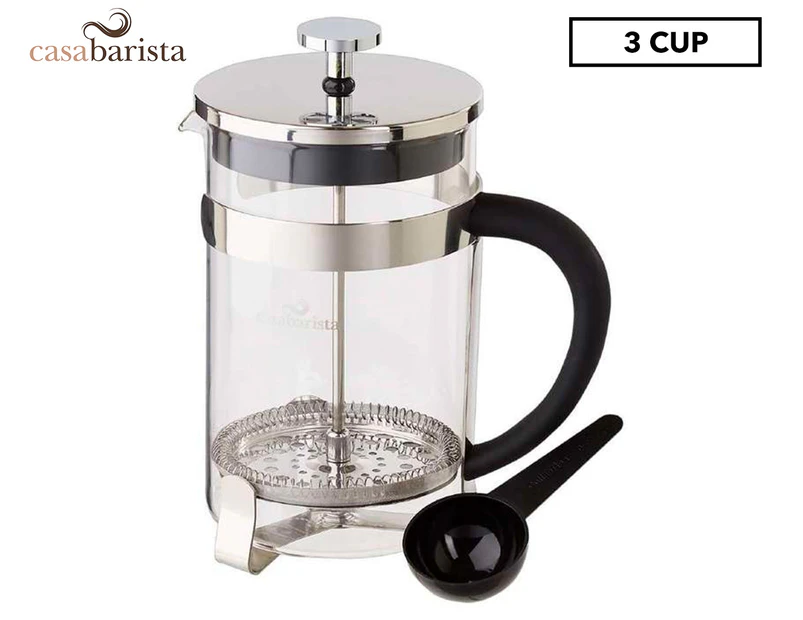Casa Barista 3 Cup Coffee Plunger w/ Scoop