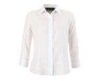 identitee Ladies Trafalgar 3/4 Shirt - White