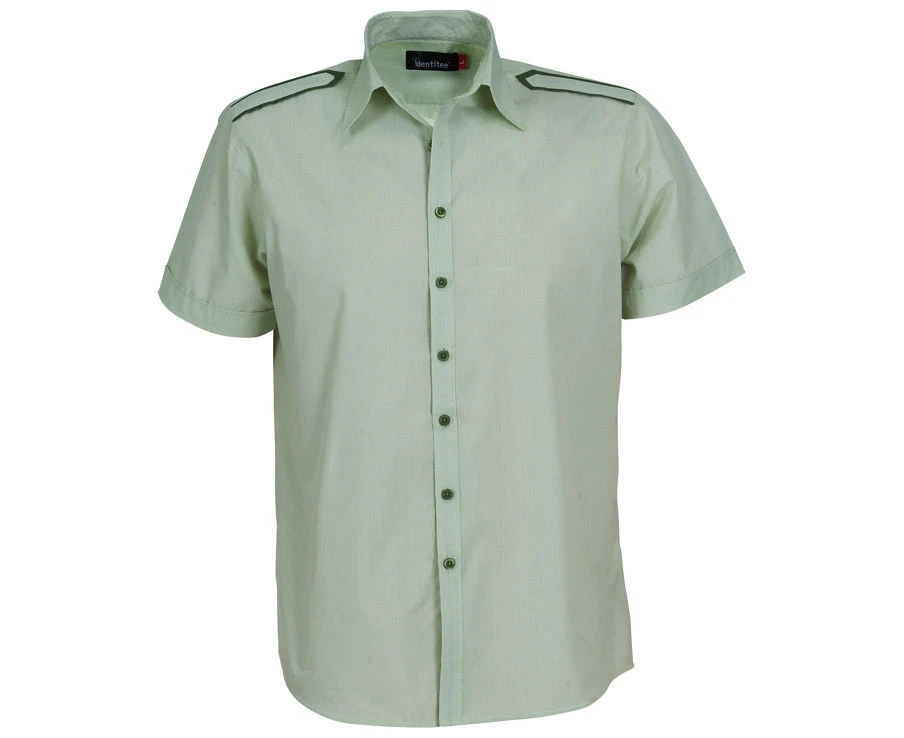 identitee Men's Havana S/S Shirt - Lime