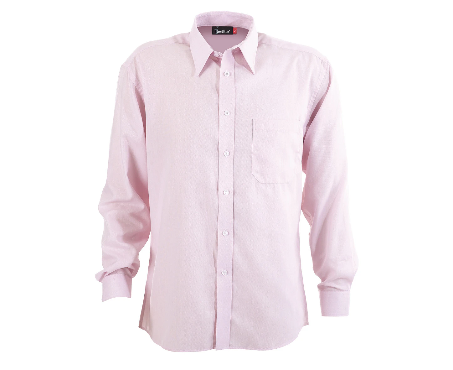 identitee Men's Trafalgar L/S Shirt - Pink