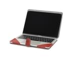 WIWU PU Leather Case Laptop Case Protect Sleeve Cover For Apple Macbook Retina 15.4 A1398/MC975/MC976-Brown 2