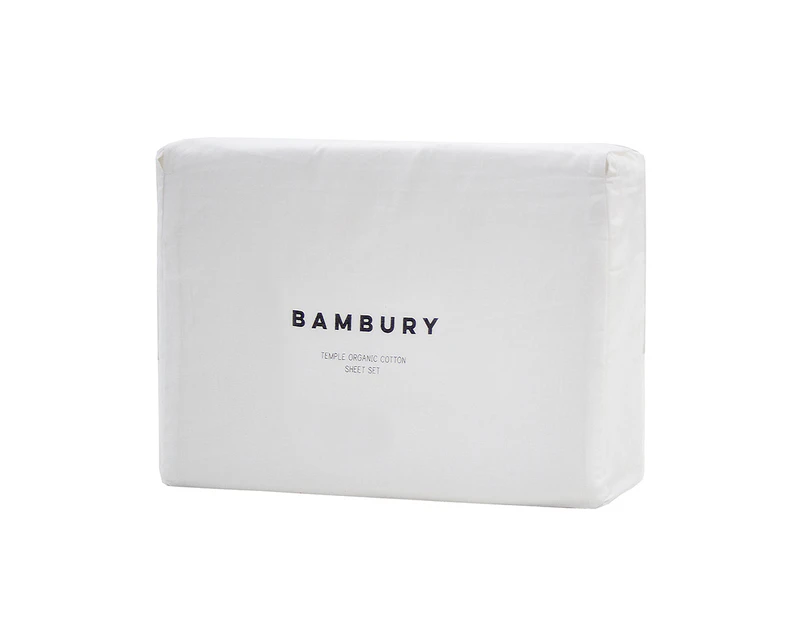 Temple Organic Cotton Sheet Set Ivory