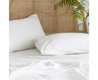 Temple Organic Cotton Sheet Set Ivory