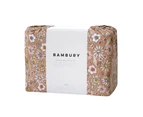 Bambury Marguerite Flannelette Sheet Set Bisque