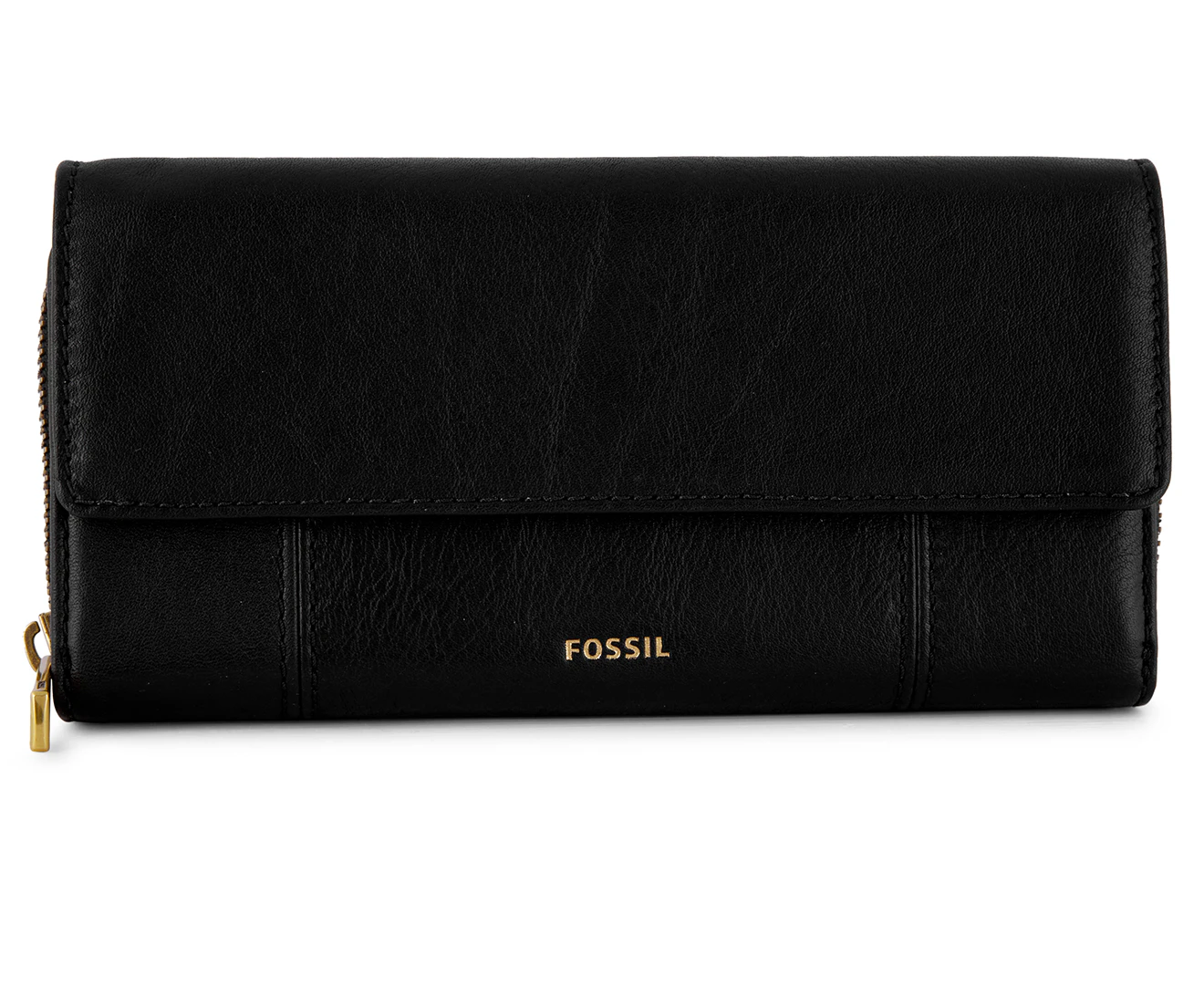 Fossil Jori Flap Clutch - Black