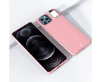 Mobile Phone Case For Apple Devices With Led Fill Light - pink-iphone 12pro