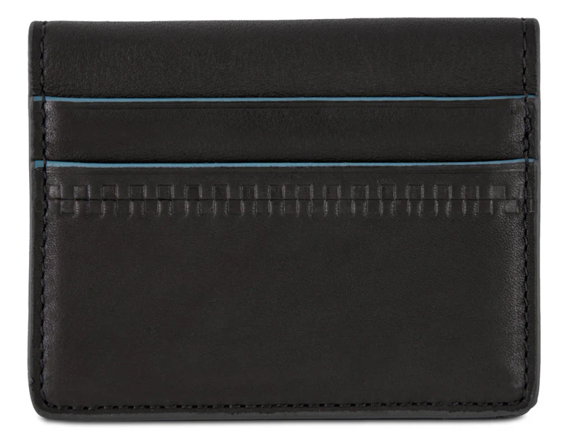 Fossil Gregg Magnetic Leather Card Case - Black