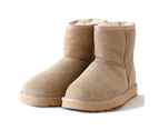 UGG Boots ankle 6"+ Classical Australian Shearing Sheepskin Premium Unisex - Sand