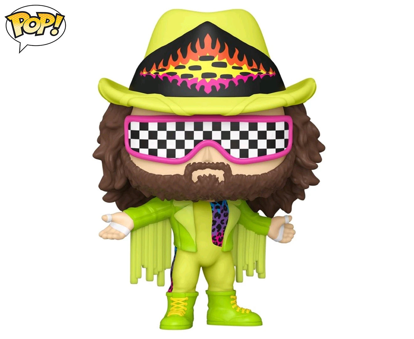 Pop! Funko 10cm Vinyl Figurine WWE Macho Man GN RS Collectable Figure Toy 3y+