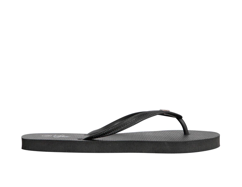 Refresh Vybe Classic Summer Thong Flip Flop Women's - Black