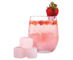 Set of 6 Bartender Rose Quartz Gin Stones