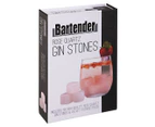 Set of 6 Bartender Rose Quartz Gin Stones