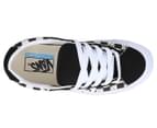 Vans Unisex Sid Ni Platform Sneakers - White/Black 4