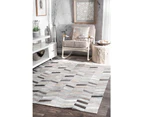 Anastasia Cowhide Patchwork Rug Chevron - 270x180cm