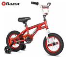 Razor Kids' 12" Razor Rumble Bike w/ Training Wheels - Red/White