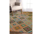 Cape Town Hand Loomed Flatweave Rug - Cosmo - 270x180cm