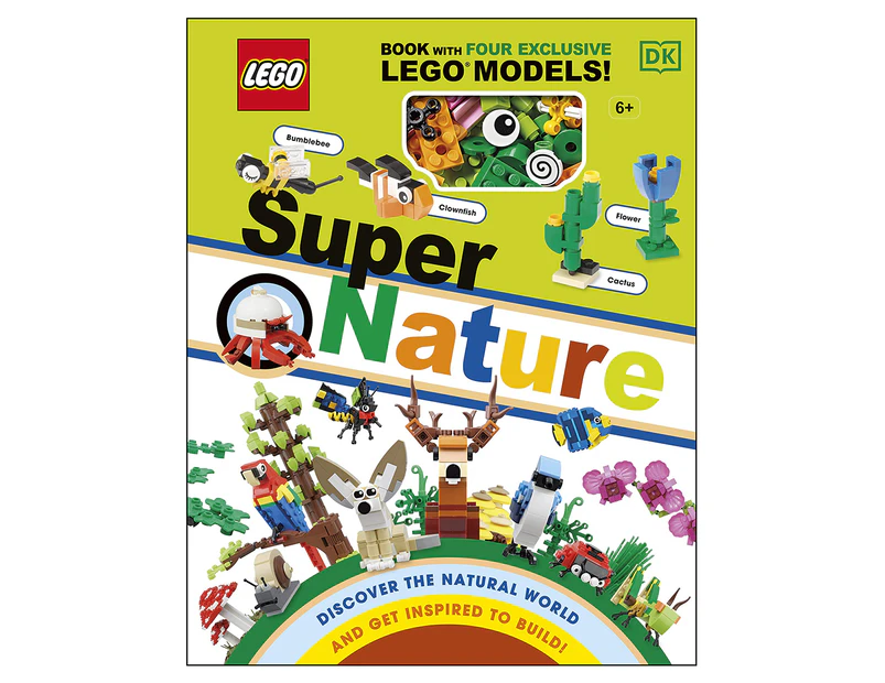 LEGO® Super Nature Hardcover Book w/ 4 Exclusive Models