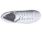 Adidas Originals Women's Superstar Leather Casual Shoes - White